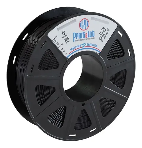 Filamento 3d Petg 1.75mm X 1kg Printalot Color Negro