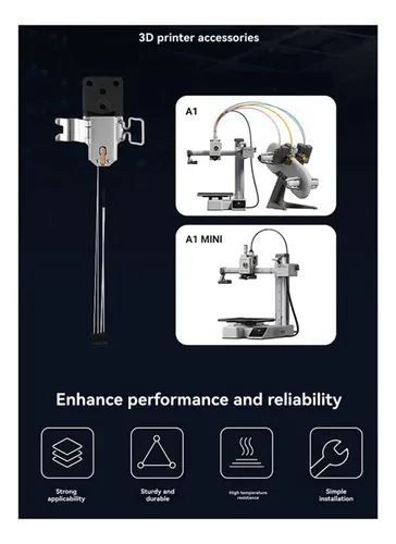 3x Hotend Para Impresora 3d A1/a1 Calefacción