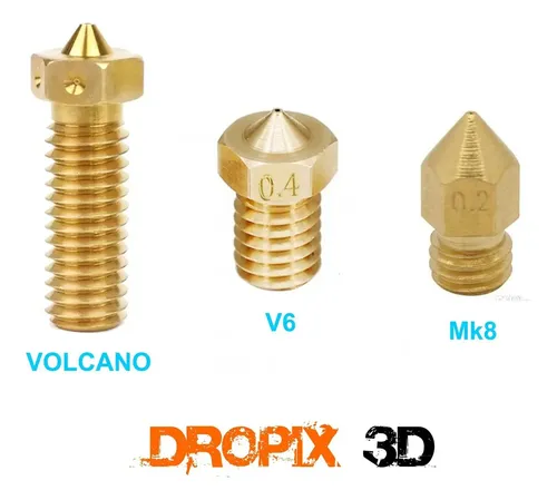 Nozzle Mk8 0.8 Impresora 3d Ender