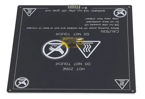 Placa De Aluminio Para Cama Caliente 12v 1.2mm Para Impresor
