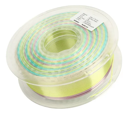 Filamento Pla Gradient Rainbow Multicolor Que Cambia De Colo