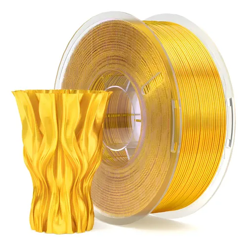 Filamento Premium Pla Silk Elegoo 1 Kg 1.75mm Impresora 3d Color Silk – Dorado