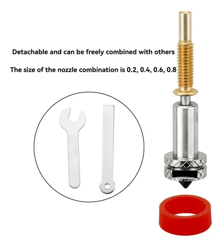 Para Revo Nozzle, Acero Endurecido De Una Sola Pieza, Mejora