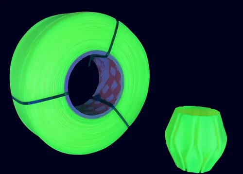 Filamento Hellbot Pla 1.75mm 1kg Verde Fluo Recarga