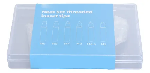 Accesorios Para Impresión 3d Heat Set Insert M2, M2.5, M3, M