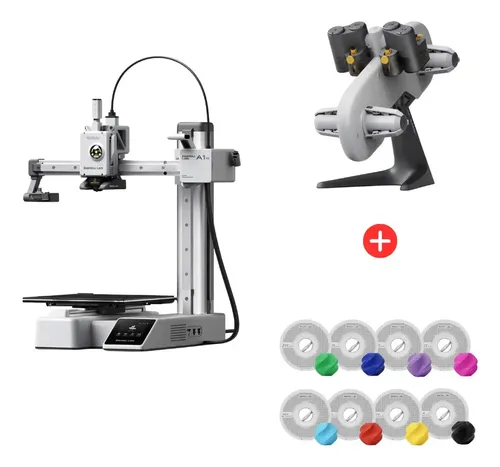 Impresora 3d Bambulab A1 Mini Combo Ams + 8kg Filamentos