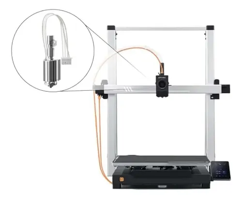 Hotend Con 0.6/0.8mm Cambio Rápido Integrado Resistente