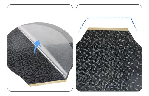 Y2for Flsun V400 Peo Placa Redonda Pei Chapa Lateral De Acer