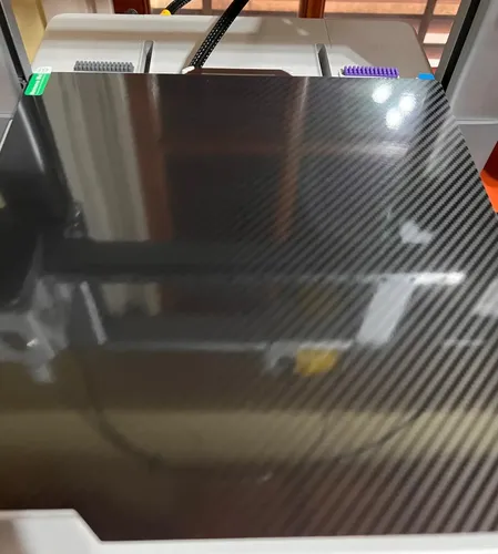 Cama Caliente Impresora 3d Pet Peo. Fibra De Carbono 257mm