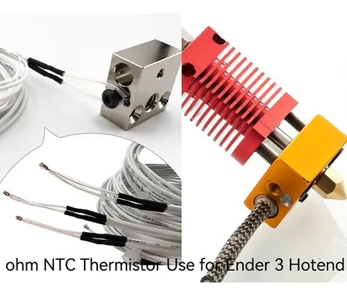 Termistor 3d 100k Ntc 3950 Para Impresora 3d Pack 5