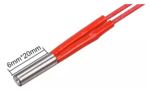 Resistencia 24v Cartucho Calefactor 40w Hotend *capas3d*