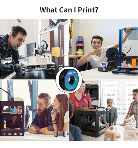 Filamento Tpu Flexible Negro 1 75mm Para Impresora 3d 1kg
