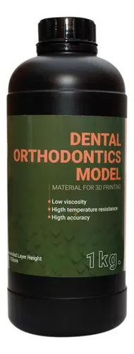 Resina 3d Prolizard Orthodontics Model Gris 1kg Ortodoncia