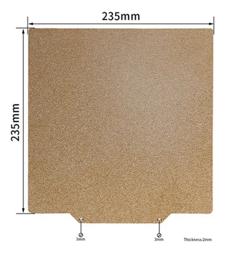 Cama De Impresora 3d Hoja De Pei Magnética Accesorios De S