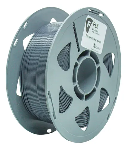 Filamento Pla Filar 1.75 Mm 1 Kg Impresion 3d Color Gris pizarra.