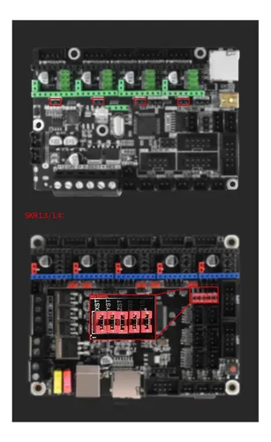 Impresora 3d 6x Tmc2209 V2.0, Versión 42, Motor Paso A Paso  Blue & Black
