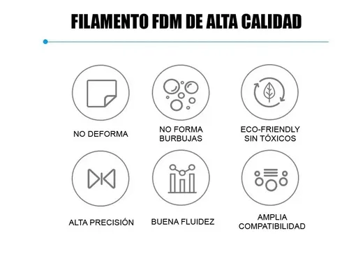 Filamento Pla Impresora 3d Negro Matte Creality Orig 1.75mm