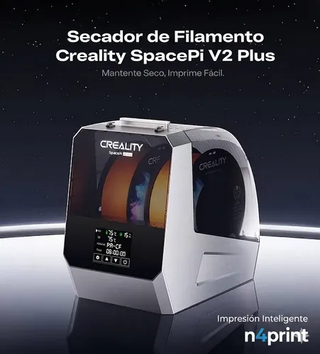 Secador Filamento Creality Space Pi V2 Plus New 2026 N4print