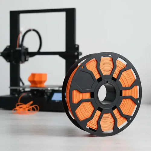 Filamento Hellbot V2 Ecofila Pla Lock 1kg Color Naranja