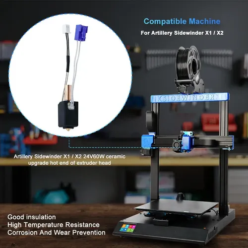 Hotend Mejorado Para La Impresora 3d Sidewinder X1 X2 Pa