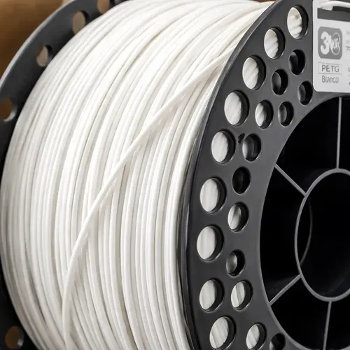 Filamento Petg 3n3 1kg 1.75mm Impresion 3d Color Blanco