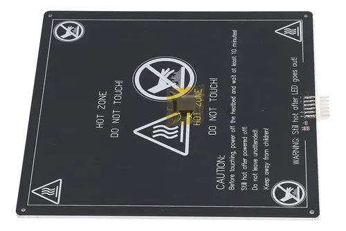 Placa De Aluminio Para Cama Caliente 12v 1.2mm Para Impresor