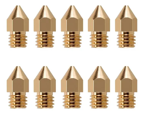 X10 Pico Nozzle Bronce Boquilla Hot End Impresora 3d Mk7 Mk8