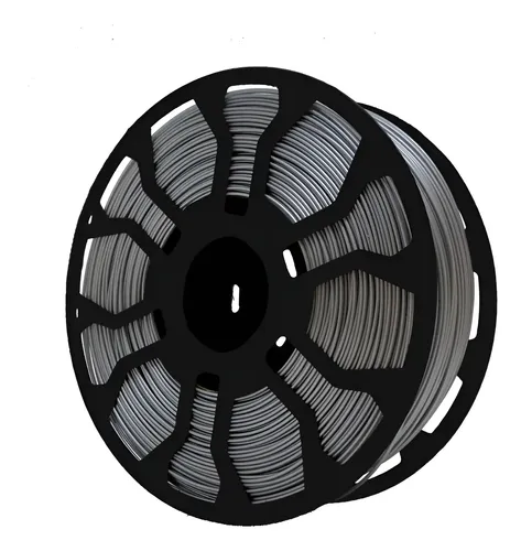 Filamento Hellbot V2 Ecofila Pla Lock 1kg Color Plateado