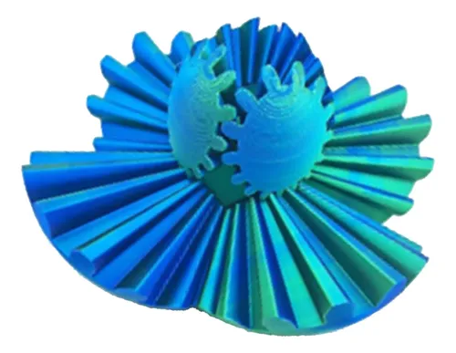 La Bola De Engranaje Impresa En 3d Regula La Tensión Y La Ro