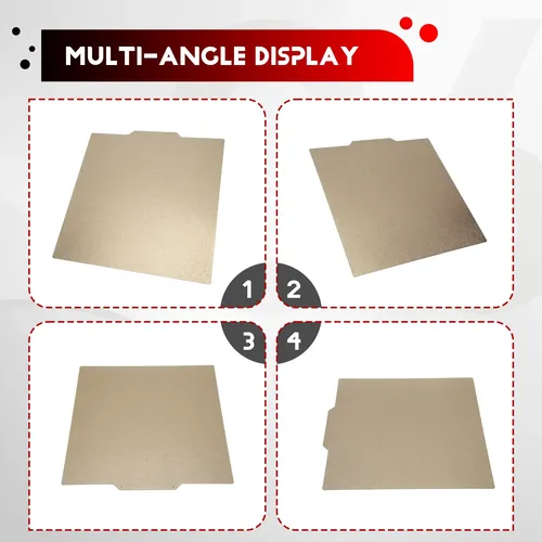 Placa Pei Para Construcción De Láminas, 250 X 250 Mm, Con Mu
