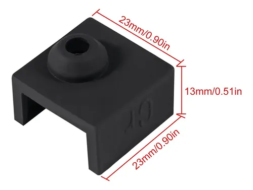 3x Protector Funda Bloque Hotend Impresora 3d Mk8 Excelente