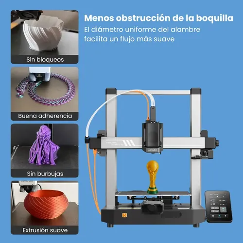 Filamento Pla+ Silk Mssi Gst3d 1.75mm 1 Kg Impresión 3d Mssi