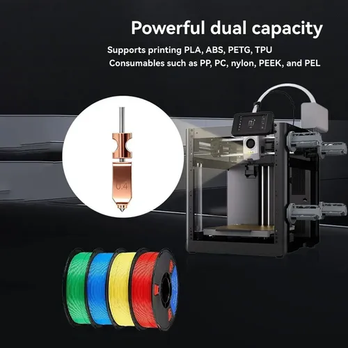 Para Boquilla Hotend Ad5x, Cabeza De Acero Endurecido Mejora