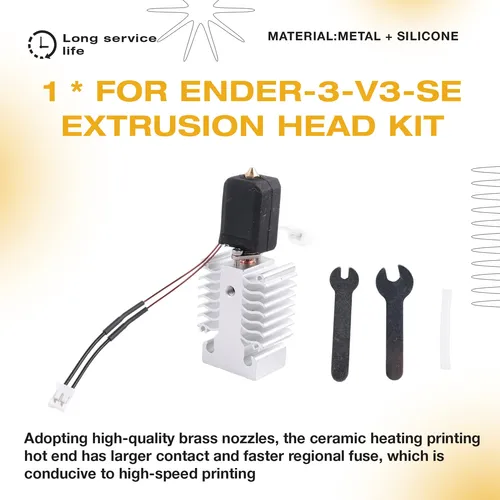Kit De Actualización Hotend Para 3 V3 Se, Kit De Bloques De