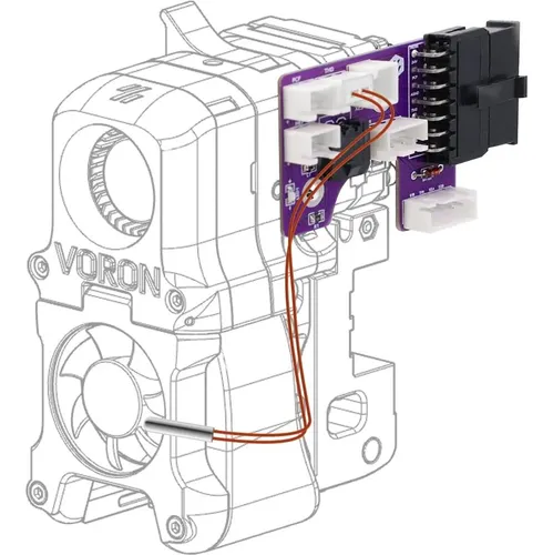 Sensor De Temperatura Ntc 100k Para Hotend Voron/dragon