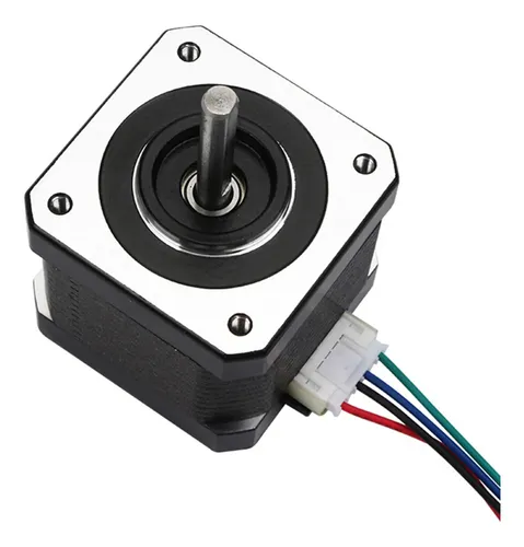 2 Motores De Impresora 3d, Motor Paso A Paso Nema 17, 40 Mm  Black