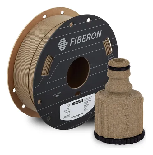 Filamento Polymaker Fiberon Asa-cf08 1,75mm 0,5kg