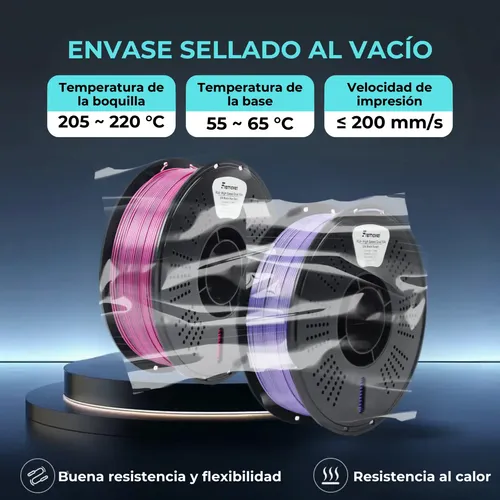 Filamento Impresora 3d Pla+ High Speed Dual Silk Fremover