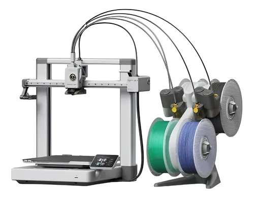 Impresora 3d Bambu Lab A1 Combo Color Gris Con Tecnología De