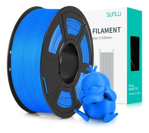Filamento Impresora 3d Pla Mate De 1,75 Mm Color Matte -cn