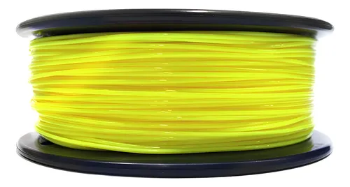 Filamento Flexible Tpu Impresora 3d 1.75 500g Hqs Amarillo