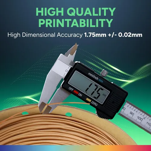 Filamento Tpu Flexible 1.75mm Para Impresora 3d Marron 1kg