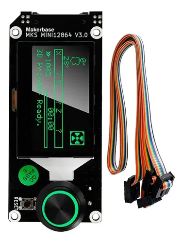 Pantalla Lcd Lateral De Tarjeta De Inserción Mini12864 V3.0 Para Pantalla 3d