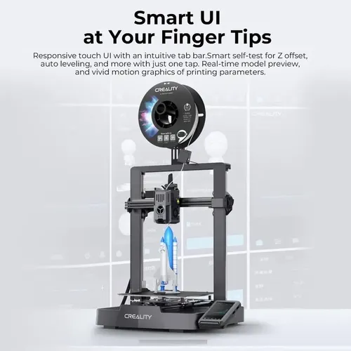 Impresora 3d Creality Ender 3 V3 KE Gris oscuro