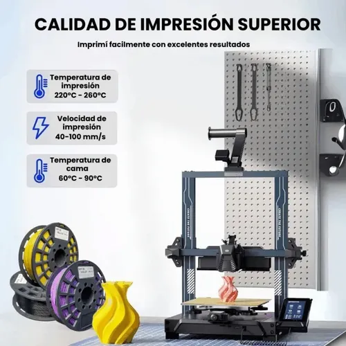Filamento Petg Gst 3d 1,75mm 1 Kg Impresión 3d Color Rojo