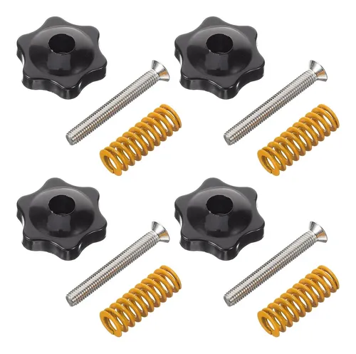 Kit 4 Resortes Nivelador Cama Impresora 3d Aluminio