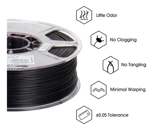 Filamento De Nailon Relleno De Fibra De Carbono,