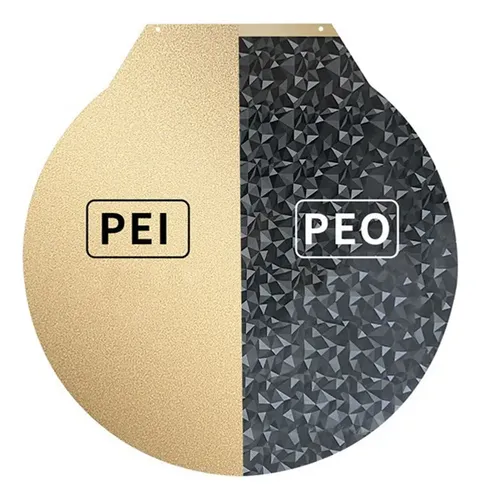 Y2for Flsun V400 Peo Placa Redonda Pei Chapa Lateral De Acer