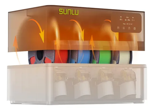Secador De Filamentos Sunlu Ams Heater Gen 1, 70 °c, 4 Bobin