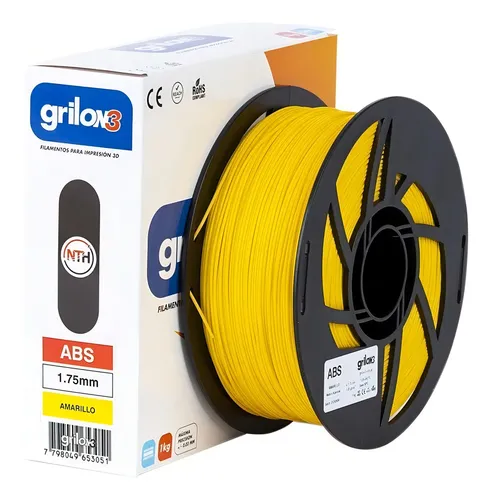 Filamento 3D Grilon3 ABS Verde 1.75mm 1kg Para Impresoras 3D